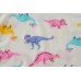 Little Hand Girl Dinosaur Pajama Set 4-Piece 100% Cotton Pjs Sleepwear Sets