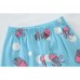 Little Hand Girls Pajamas Short Mermaid Summer Pjs 2 Piece Sleepwear Set 2T-7T