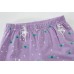 FEDPOP Toddler Girls Pajamas Princess Graphic Sleepwear 2-Piece Long Sleeve Cotton Pajama Set