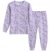 FEDPOP Toddler Girls Sleepwears Kids Snug-Fit Pajamas Long Sleeve Clothes Pjs Set