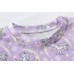 FEDPOP Toddler Girls Sleepwears Kids Snug-Fit Pajamas Long Sleeve Clothes Pjs Set