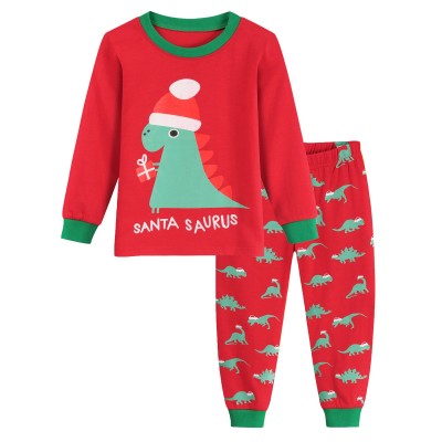 Little Hand Toddler Boys Pjs Christmas Pajamas Set Cotton Sleepwear