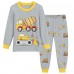 Little Hand Boy Cotton Pajamas Set for Kids Sleepwear Truck Pjs Clothes