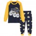FEDPOP Toddler Boys Pajamas Set Kids Graphic Pjs Cotton Caual Sleepwear Clothes