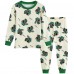 FEDPOP Toddler Boys Dinosaur Pajamas Kids Long Sleeve Snug-Fit Clothes Pjs Set