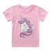 Little Hand Toddler Gril Pajamas 100% Cotton Summer Unicorn Short Sets Size 2t-7t