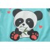 Little Hand Girls Summer Pajamas Panda Pajama Short Sets Valentine Heart Pjs 2T-7T