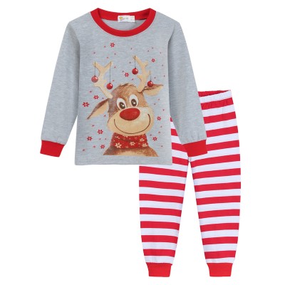 Little Hand Toddler Boys Pajamas Long Sleeve 2 Piece Pjs Sets Sleepwear