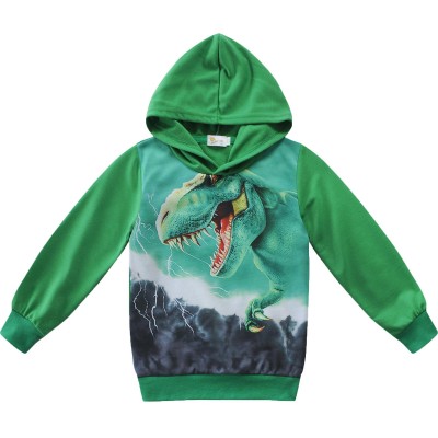Little Hand Little Boys Dinosaur Hoodie Tops Casual Sweatshirts Outdoor Long Sleeve
