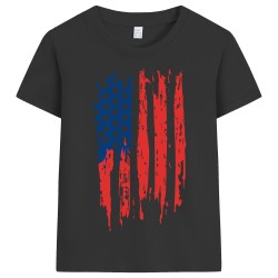 FEDPOP Boys 4th of July Shirts American Flag T-Shirts Kids Patriotic Tops Tees 2T