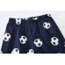 FEDPOP Toddler Boys Pajamas Soccer Short Set Summer Sleepwear Cotton Pjs Size 2T